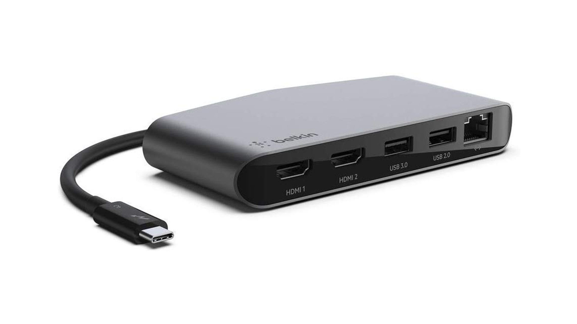 thunderbolt 3 docking station with dual 4k video output for windows & mac